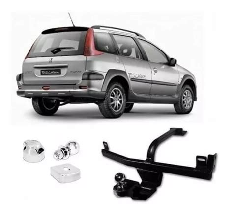 Engate De Reboque Peugeot 206 Sw 207 Sw Escapade Parcelamento Sem