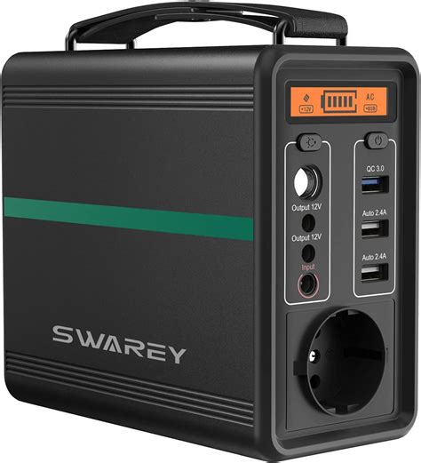 Swarey G N Rateur Electrique Portable Wh Batterie Externe V