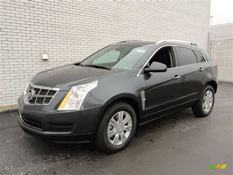 2012 Gray Flannel Metallic Cadillac Srx Luxury Awd 58447629 Photo 2