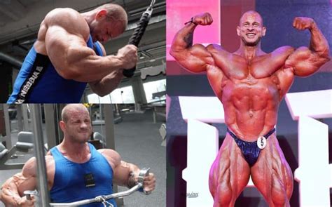 Michal Krizo Smashes A Punishing Back Shoulders And Triceps Workout Fitness Volt