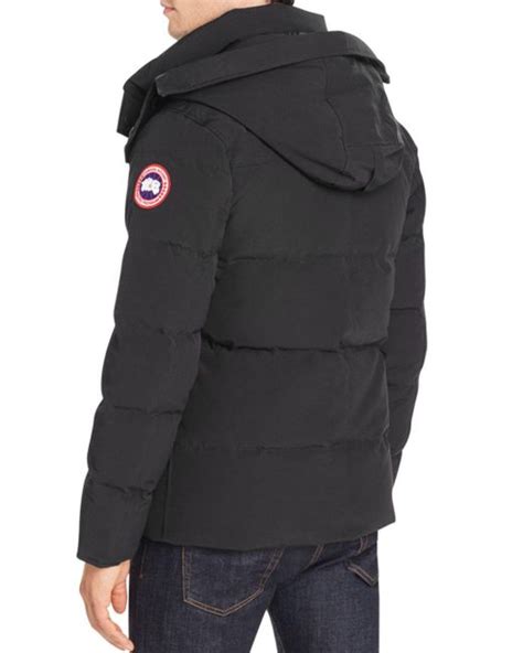 Lyst Canada Goose Wyndham Down Parka In Black For Men