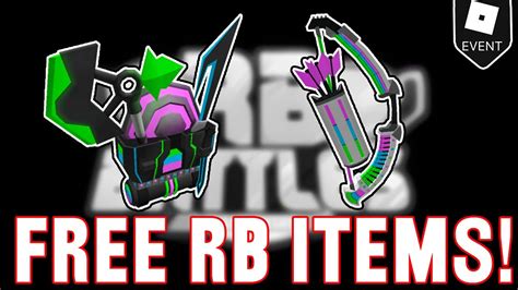 Free Items How To Get The Rb Battle Pack Rb Battles Archer Pack