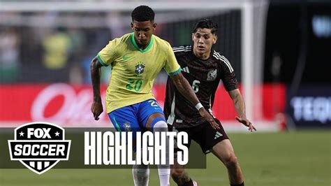 Mexico vs. Brazil Highlights | International Friendly - Win Big Sports