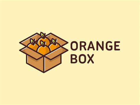 Orange Box Logo by Alberto Bernabe - Dribbble