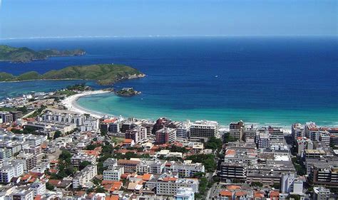 Vista A Rea Da Praia Do Forte Cabo Frio O Turista Ponto Tur Stico