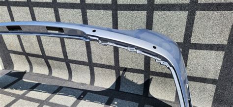 Kia K Ex Rear Bumper Upper Cover Oem W Sensor Holes