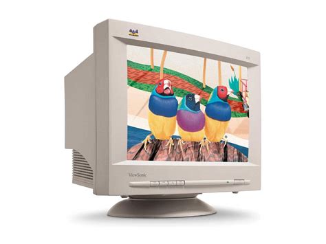 Viewsonic E55 Beige 15 Crt Monitor