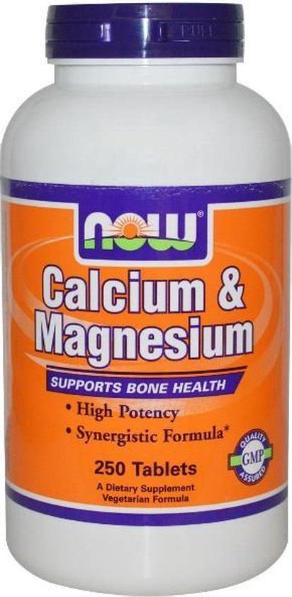 Calcium Magnesium Tabletten Bol