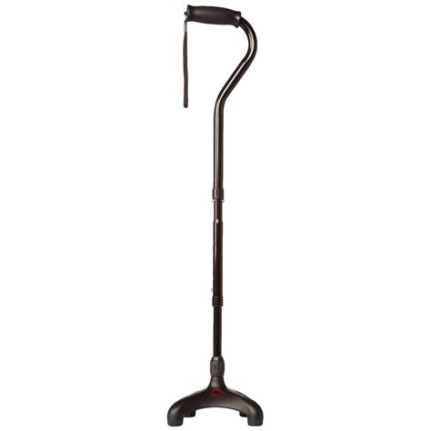 Harvy Quad Cane Walking Stick For Men And Women Lightweight