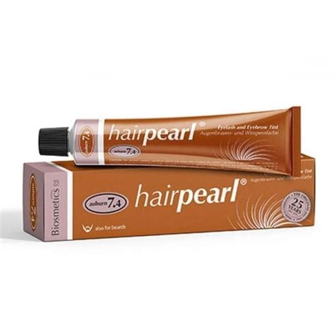 Hairpearl Cream Eyelash Eyebrow Tint 7 4 Auburn Walmart