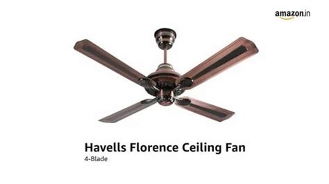 Antique Copper Havells Florence Mm Ceiling Fan Power W At Rs