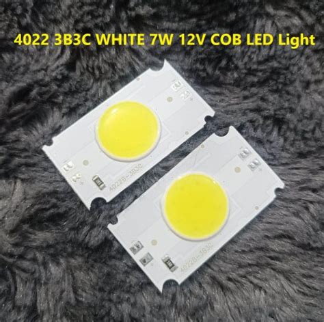 4022 3B3C WHITE 7W 12V Size 4022mm 12V COB SMD LED Light Chip 7W White