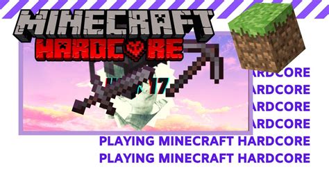 Playing Minecraft Hardcore Minecraft Hardcore Series 01 Youtube