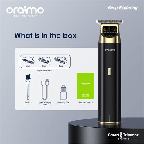 Oraimo Smart Trimmer 2 150 Minutes Working Time Adjustable Speed