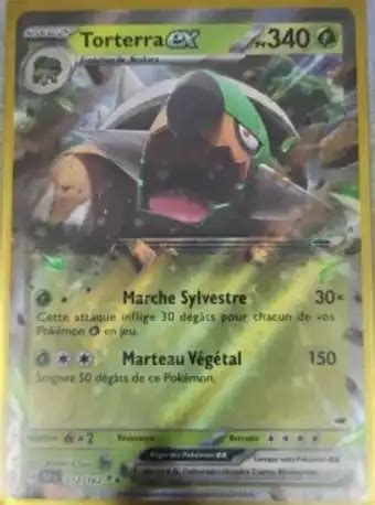 Torterra Ex Forces Temporelles Ev Carte Pok Mon