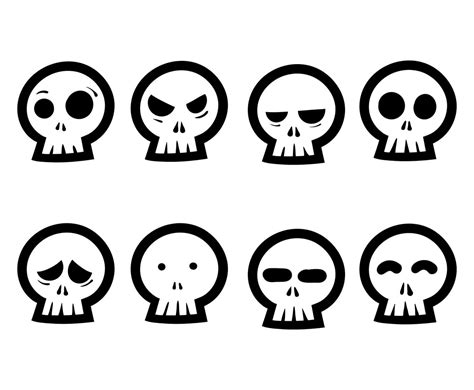 Free Cartoon Skull Vectors Vector Art & Graphics | freevector.com