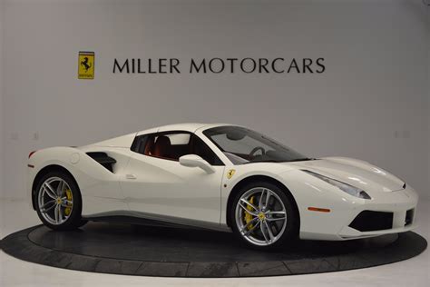 Pre Owned 2017 Ferrari 488 Spider For Sale Miller Motorcars Stock 4383