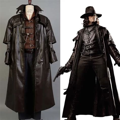 Van Helsing Hunter Of Monsters Van Helsing Cosplay Costume For Men Full