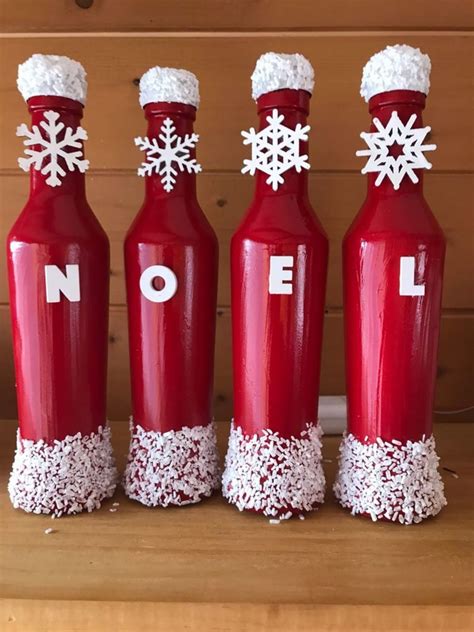 35 Fun Diy Christmas Wine Bottle Crafts Feltmagnet