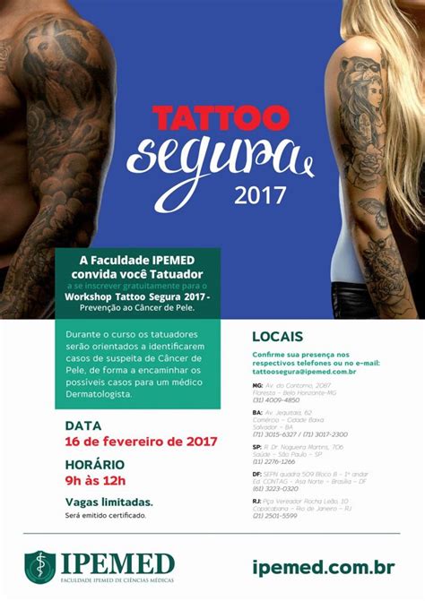 Faculdade Oferece Workshop Gratuito Para Profissionais Da Tatuagem