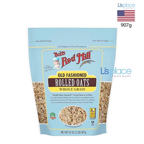 Bobs Red Mill Yến Mạch cán thường gói lớn L s Place Foodmart