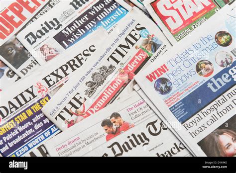 Newspaper Headlines Hi Res Stock Photography And Images Alamy