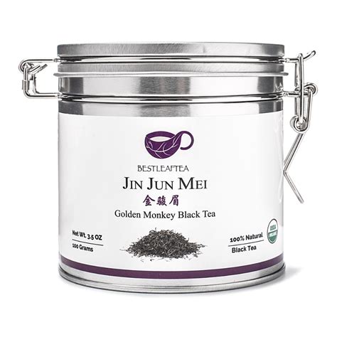 Get Bestleaftea Organic Golden Monkey Jin Jun Mei Black Tea Delivered