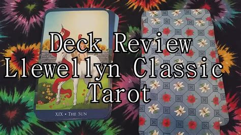 Llewellyn Classic Tarot Deck Review Flip Through Youtube