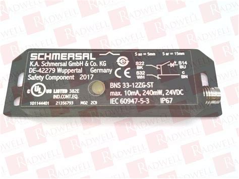 Bns Zg St By Schmersal Buy Or Repair Radwell