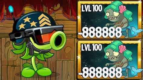 Pvz 2 Funny Imp Mermaid Zombie Level 100 Max Speed Vs Every Plant Level 100 Youtube