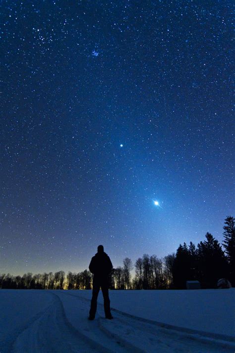 Zodiacal Light Man Jack Fusco Sky Telescope Sky Telescope