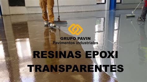 RESINA EPOXI TRANSPARENTE GRUPO PAVIN