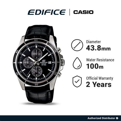 Jual Casio Edifice Jam Tangan Pria Edifice Efr L Avudf Analog Water