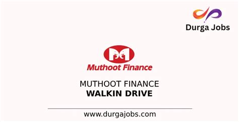 Muthoot Finance Walkin Drive 2024 for Customer Care Executive in ...