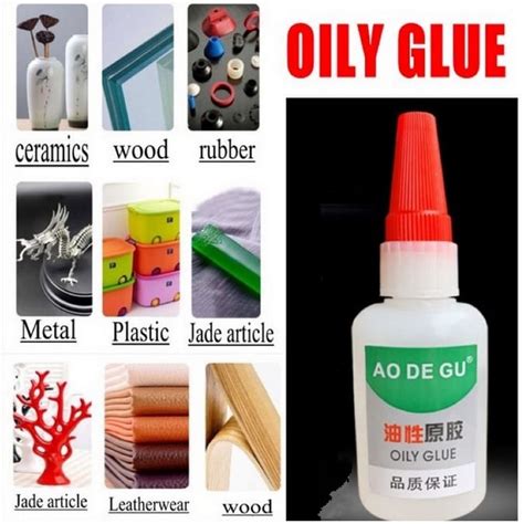 Jual Lem Super Glue Oily Glue Serbaguna Lem Cair Perekat Super Kuat