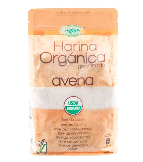 Enature Harina Orgánica Germinada de Avena 907 g El Palacio de Hierro