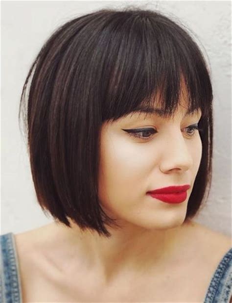 40 Charming And Gorgeous Bob Haircuts And Hairstyles With Bangs Women Fashion Lifestyle Blog