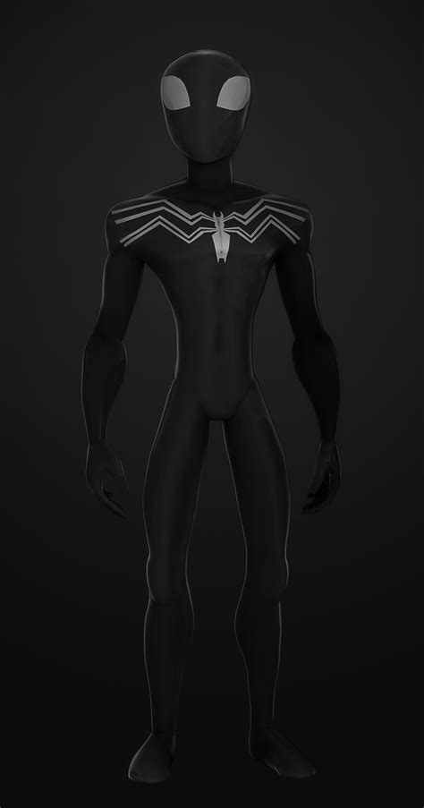 Daniel Hideo The Spectacular Spider Man Black Suit V3