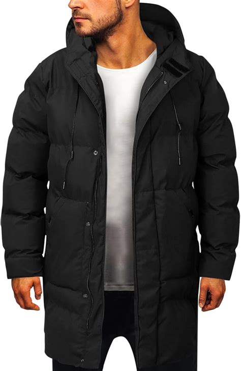 Herren Puffer Jacke Daunenmantel Steppmantel Wintermantel Herren Xl