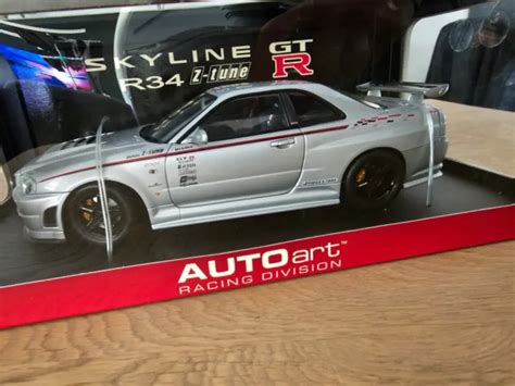 NEW 1 18 AUTOART 80180 NISSAN SKYLINE R34 GTR NISMO Z TUNE VERSION EUR