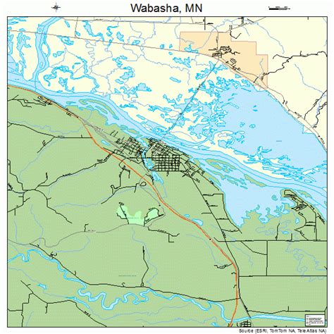 wabasha minnesota street map