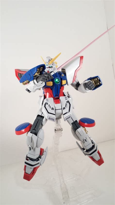 Shining Gundam Attacks with its beam saber | Model kit, Gundam model, Gundam