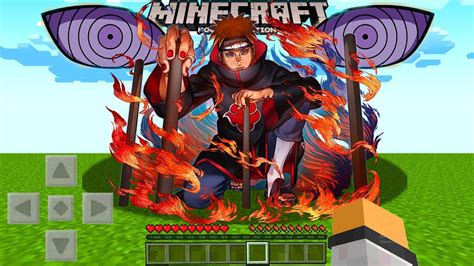 Nova Addon De Naruto Jutsus Sharingan Susanoo No Minecraft Pe Youtube