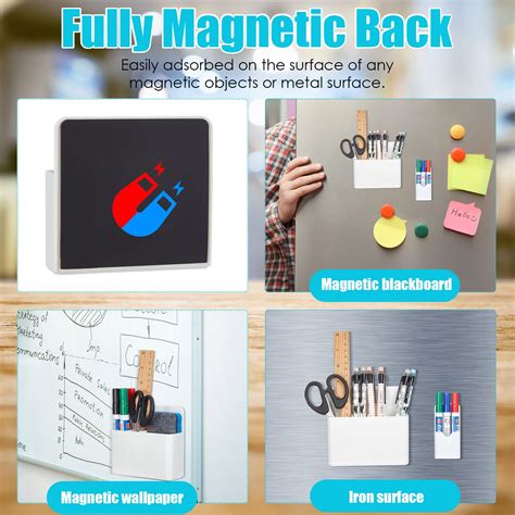 Pieces Magnetic Marker Pen Holders With Colorful Board Magnets