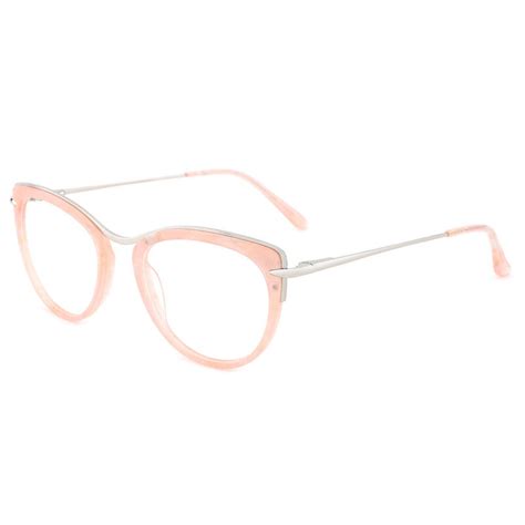 Emily Cat Eye Pink Glasses