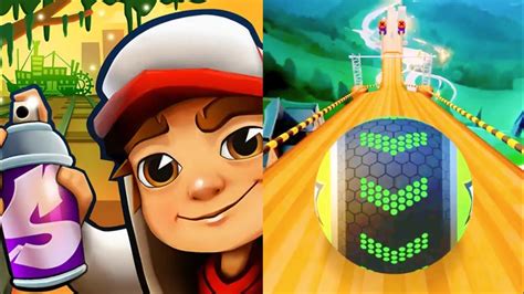 Going Balls Speedrun Vs Subway Surfers All Levels Android Ios