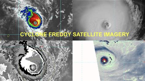 Cyclone Freddy Satellite Imagery Youtube