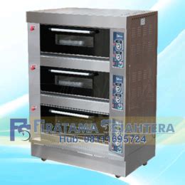 Mesin Oven Roti Deck Trays Pemanggang Roti Bov Arf H Fomac