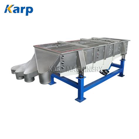 Food Industry Vibration Sieve Stainless Steel Rectangle Vibrating