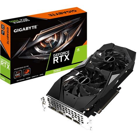 Card Màn Hình Cũ Gigabyte Rtx 2060 Windforce Oc 6gb Nvidia Geforce